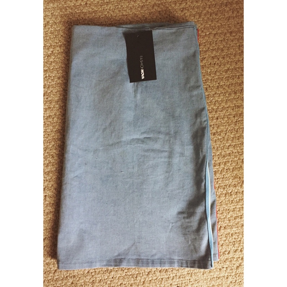 Fashion Nova Denim Skirt